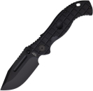 Halfbreed Blades LBF-01 Large Bush LINQ Lock Black Gen 2 