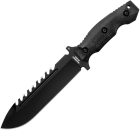 Halfbreed Blades LSK-01 Black Large Survival Knife