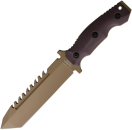 Halfbreed Blades LSK-02 Dark Earth Large Survival Knife