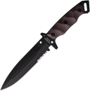 Halfbreed Blades MIK-01PS Medium Infantry Knife Black DE