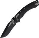Microtech Knives Amphibian S/E Ram-Lok All Black Alu glatt