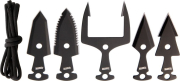Tactical Arrowhead Set 5 unterschiedliche Pfeispitzen 