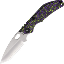 North Mountain Blade BBNM Framelock Grid Ceramic Carbon Yellow Purple SLD