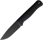 Reiff Knives F4 Bushcraft, Reiff F4 Black Micarta DLC, Reiff Knives CPM 3V DLC, Black DLC Messer, Reiff Knives Deutschland, Black Canvas Micarta Outdoormesser, Taktisches Bushcraftmesser, Reiff Kydex, Com2you-biwak