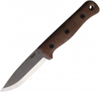 Reiff Knives F4 Leuku Survival Knife Micarta Natural Leder