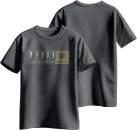 Spyderco Shirt, Life's A Grind, Spyderco Kleidung, Messer T-Shirt, Spyderco Merch, Outdoor Bekleidung, com2you-biwak, Messer Fanartikel, Grau XL