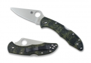 Spyderco Delica 4 Zome Green C11ZFGR