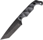 Stroup Knives Bravo 5 Fixed Tanto Blade Gray