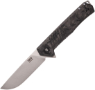 Tekto Knives F1 Alpha Linerlock Carbon Silver