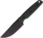 Vosteed Knives Mink Fixed Blade Green Micarta