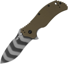Zero Tolerance 0350OLTS Linerlock A/O OD Green Magnacut
