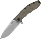 Zero Tolerance 0562MIC Hinderer Slicer Framelock Micarta