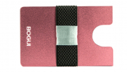 BOGUI Slip Wallet - Pink RFID Blocker
