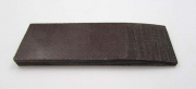 Micarta Jute Bison 8x40x120mmBei Micarta handelt es sich um einen saugfähigen Trägerstoff (Canvas, Leinen, Zellstoffe oder auch Holz) der mit Kunstharz (Phenolharz) getränkt wird.