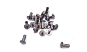 Chicago rivets Gunmetal -10.6x13 mm/10St
