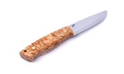 Brisa EnZo Trapper 95 K460 Sc Knife Maserbirke stabilisiert