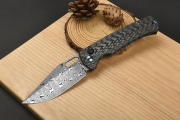 Artisan Cutlery ARTC1867G-CF Revel Limited Edition Carbon Damast