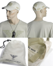 KHS Tactical Cap Desert Tan tactical base cap mit klettfläche