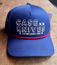 Case Knives 41257, Case Knives Cap, Case Hat Blue Red, Knife Merchandise, Case Knives Clothing, Pocket Knife Cap, Case Logo Hat