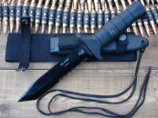Eickhorn KM2000 verbessert, Eickhorn Professional Plus, Tanto Messer, Kampfmesser Solingen, MOLLE-kompatibel, IDZ-System, Diamantschärfer, KM2000 kaufen, Com2you-biwak