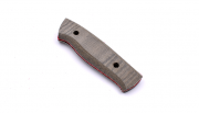 Brisa EnZo Trapper Nessmuk Chef vorgefräste Griffschalen Micarta Green