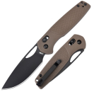 CJRB Knives J1952-BBN Acacia AR-RPM9 Black Brown FRN