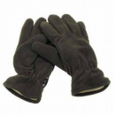 Fleece Handschuhe mit Thinsulatefüllung oliv