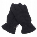 Fleece Handschuhe mit Thinsulatefüllung schwarz