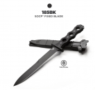 Benchmade 185BK SOCP FIXED BLADE CPM-3V tactical knives