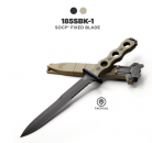 Benchmade 185SBK-1 SOCP FIXED BLADE CPM-3V Teilverzahnt