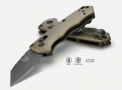 Benchmade 2950BK-1 PARTIAL IMMUNITY Flat D. Earth