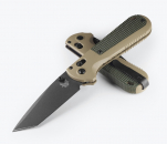 Benchmade 431BK-1 REDOUBT Tanto Green Grivory