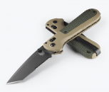 Benchmade 431BK-1 REDOUBT Tanto Green Grivory