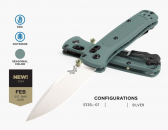 Benchmade 533SL-07 Mini Bugout Sage Green Grivory