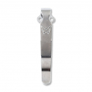 Benchmade 987916F Deep Carry Clip Silver bailout bugout