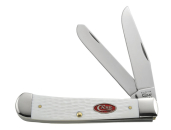 Case Knives Taschenmesser SS Sparxx White Synthetic Trapper