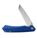 Case Knives Kinzua Blue Aluminium S35VN Flipper