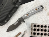 Dawson Knives Harvester Black White Black 3V