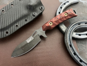 Dawson Knives Harvester Black Red Black 3V