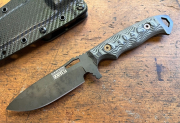 Dawson Knives Nomad Black Gray Black Magnacut