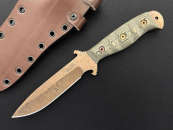 Dawson Knives Raider 5 Copper Ultrex Camo