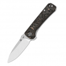 QSP Knife QS131-T Hawk Copper Foil Carbon Fiber