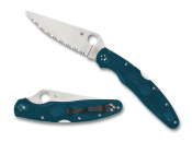 Spyderco C07FS4K390 Police 4 Blue FRN K390