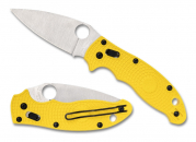 Spyderco C101PYL2 Manix 2 Salt Yellow Magnacut