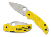 Spyderco C123PYL Sage 5 Yellow FRN Magnacut