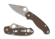 Spyderco C223GPBN15V Para 3 Brown G10 SPRINT 24