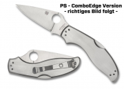  Spyderco C261PS UpTern Lock Back Combo Edge 