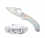 Spyderco C28PT Dragonfly Stainless Tattoo
