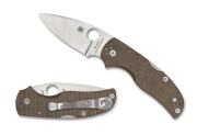 Spyderco C41MPCW5 Native 5 Brown Micarta CRU-WEAR