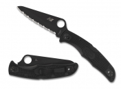 Spyderco C91SBBK2 Pacific Salt 2 H-1 Black Blade